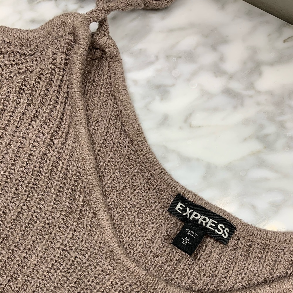 Express Open Shoulder Sweater - Picture 2 of 4